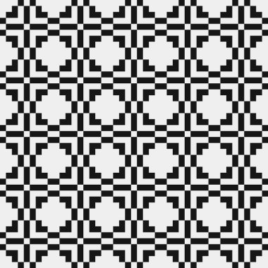 Soyut çapraz desenli logo üretken hesaplama sanatı çizimi 