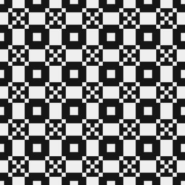 Siyah ve beyaz soyut desen, logo üretken hesaplama, sanat illüstrasyonu 