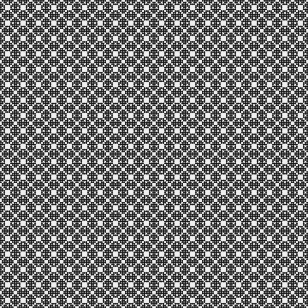Επανάληψη Απλό Γεωμετρικό Αφηρημένο Μαύρο Άσπρο Φόντο Διανυσματική Απεικόνιση — Διανυσματικό Αρχείο