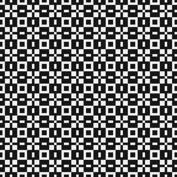 Noir Blanc Motif Abstrait Pois Logo Génératif Illustration Art — Image vectorielle