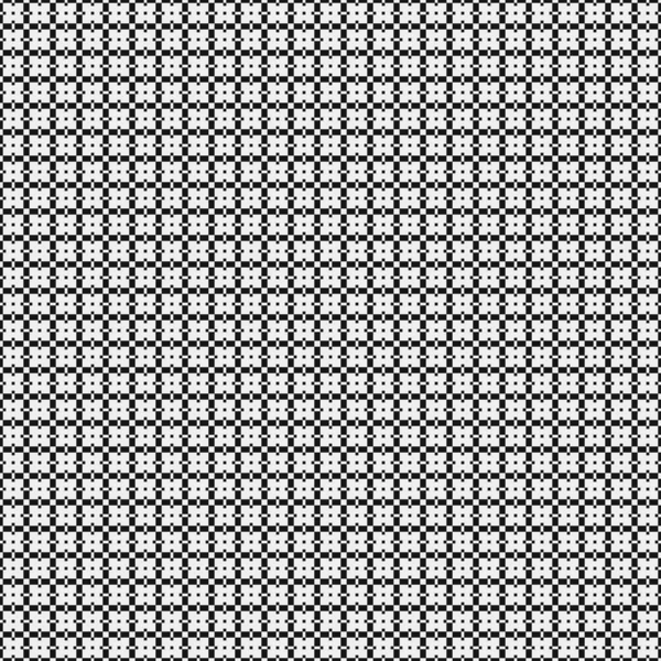 Patrón Abstracto Blanco Negro Con Puntos Logo Generativo Computacional Ilustración — Vector de stock