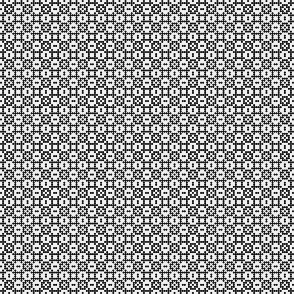 Чорно Білий Хрест Крапками Логотип Генеративної Обчислювальної Ілюстрації Мистецтва — стоковий вектор
