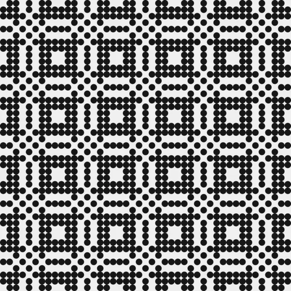 Simple Géométrique Abstrait Noir Fond Blanc Illustration Vectorielle — Image vectorielle