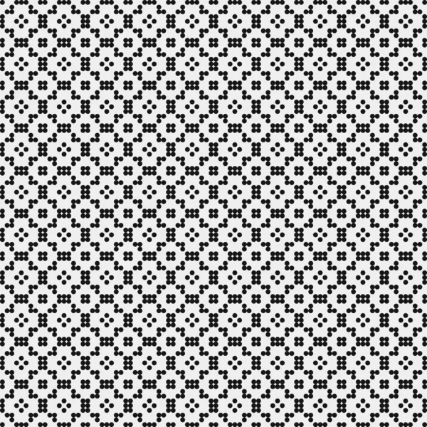 Astratto Croce Pattern Dots Logo Arte Computazionale Generativa Illustrazione — Vettoriale Stock