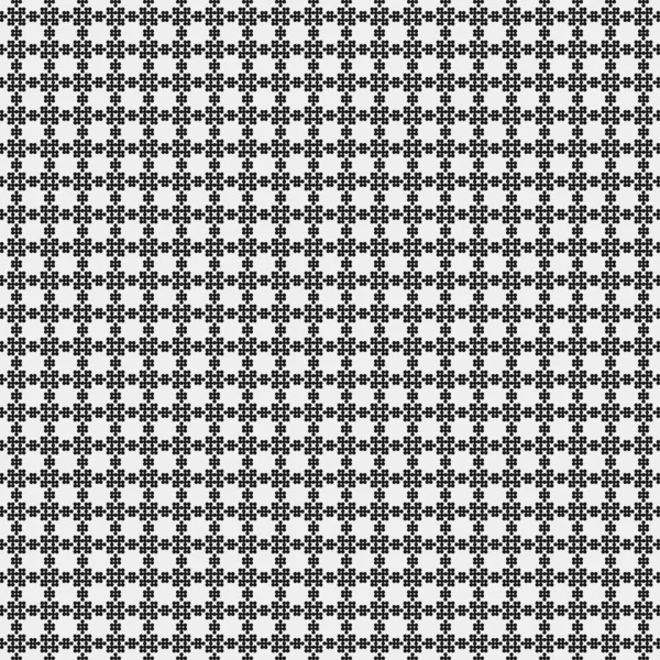 Illustration Vectorielle Abstraite Motif Ornemental Noir Blanc — Image vectorielle