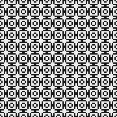 Soyut Çapraz Düzen. Noktalı arka plan. Geometrik Vektör İllüstrasyonu