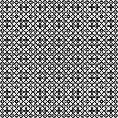 Siyah ve beyaz soyut desen, logo üretken hesaplama, sanat illüstrasyonu 