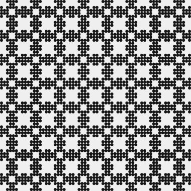 Soyut çapraz desenli logo üretken hesaplama sanatı çizimi