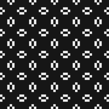 Noktalı siyah ve beyaz haç desenleri üretici sanat çizimleri