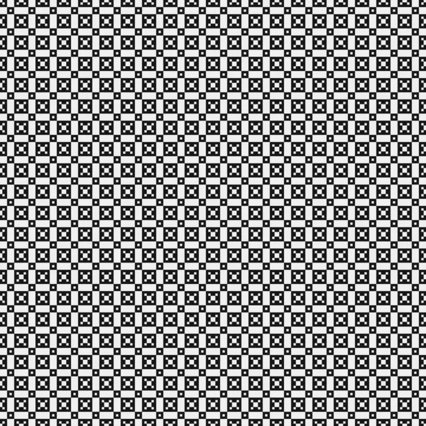 Ilustración Abstracta Del Vector Patrón Ornamental Blanco Negro — Vector de stock