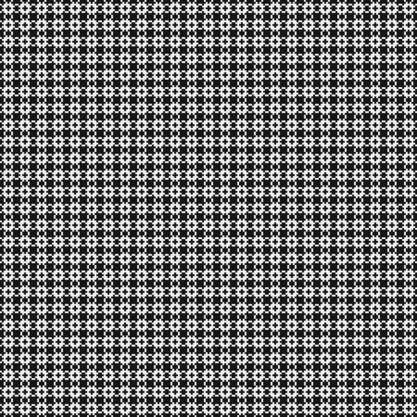 Ilustración Abstracta Del Vector Patrón Ornamental Blanco Negro — Archivo Imágenes Vectoriales