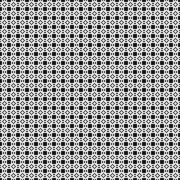 Zwart Wit Abstract Patroon Logo Generatieve Berekening Illustratie Van Kunst — Stockvector