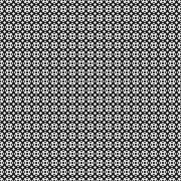 Illustration Vectorielle Abstraite Motif Ornemental Noir Blanc — Image vectorielle