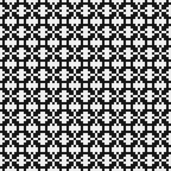 Illustration Vectorielle Abstraite Motif Ornemental Noir Blanc — Image vectorielle