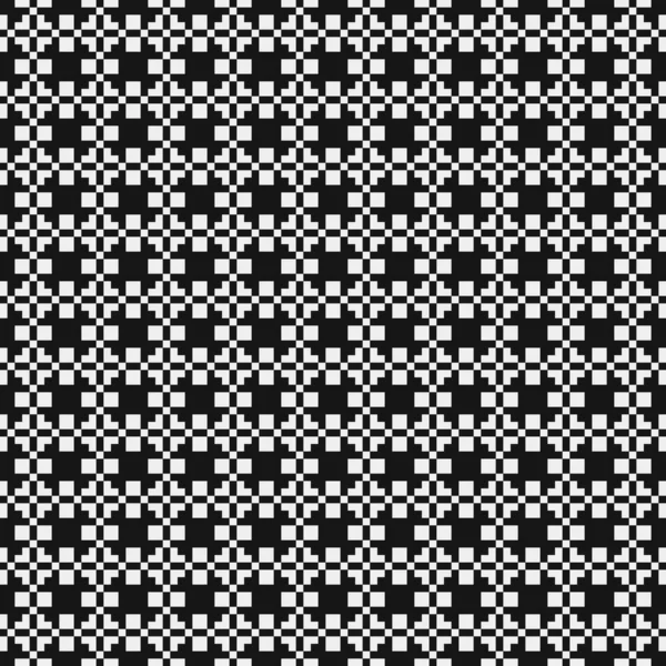 Ilustración Abstracta Del Vector Patrón Ornamental Blanco Negro — Vector de stock