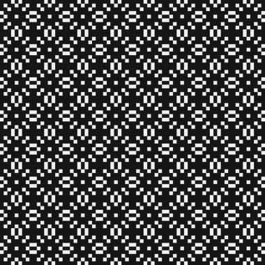 Noktalı siyah ve beyaz haç desenleri üretici sanat çizimleri