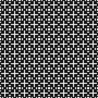 Soyut Çapraz Düzen. Noktalı arka plan. Geometrik Vektör İllüstrasyonu