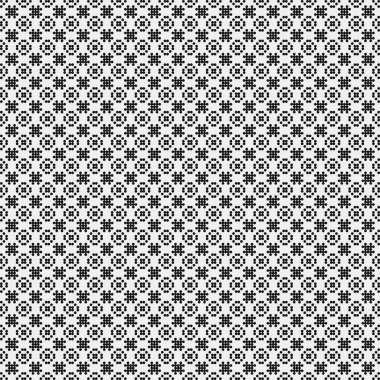 Soyut Çapraz Düzen. Noktalı arka plan. Geometrik Vektör İllüstrasyonu