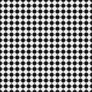 Soyut Çapraz Düzen. Noktalı arka plan. Geometrik Vektör İllüstrasyonu