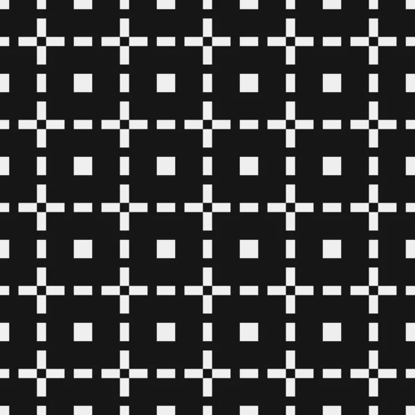 Abstract Cross Pattern Dots Illustration Générative Art Numérique — Image vectorielle