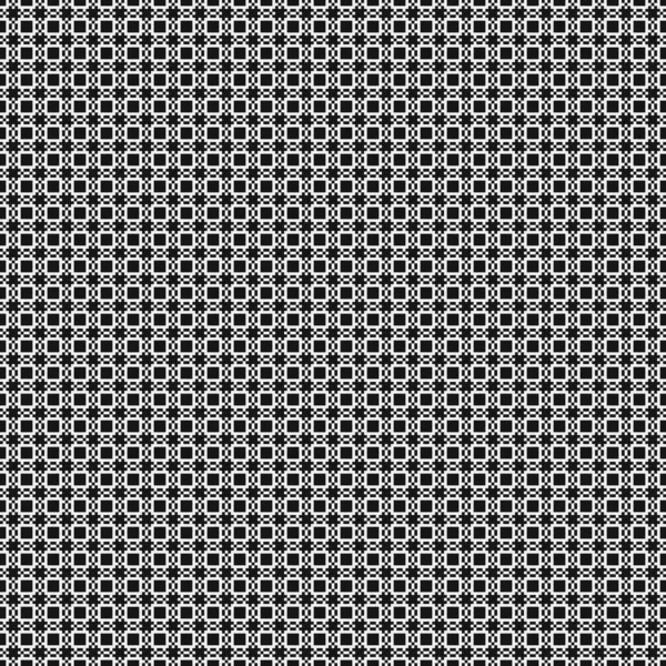 Ilustración Abstracta Del Vector Patrón Ornamental Blanco Negro — Archivo Imágenes Vectoriales