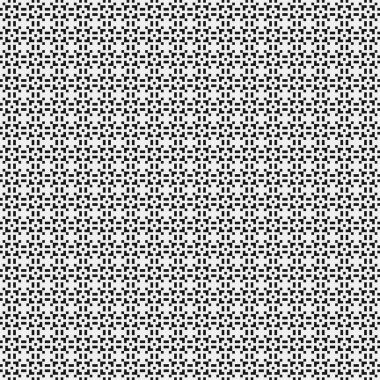 Soyut siyah ve beyaz süs desenli vektör çizimi