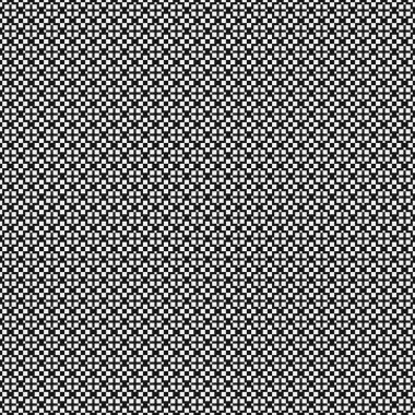 Soyut siyah ve beyaz süs desenli vektör çizimi