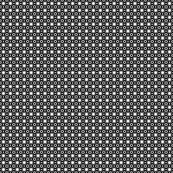 Ilustración Abstracta Del Vector Patrón Ornamental Blanco Negro — Archivo Imágenes Vectoriales