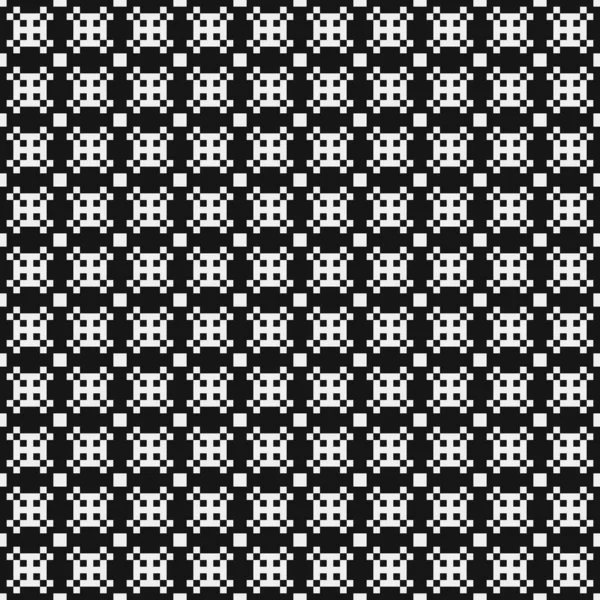 Ilustración Abstracta Del Vector Patrón Ornamental Blanco Negro — Vector de stock