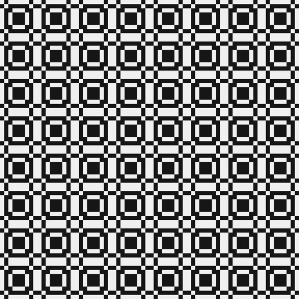 Ilustración Abstracta Del Vector Patrón Ornamental Blanco Negro — Vector de stock
