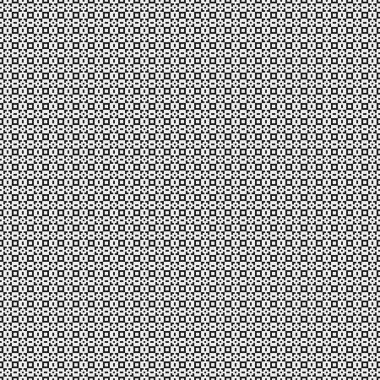 Soyut siyah ve beyaz süs desenli vektör çizimi