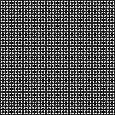 Soyut çapraz desenli logo üretken hesaplama sanatı çizimi 