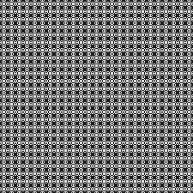 Soyut siyah ve beyaz süs desenli vektör çizimi