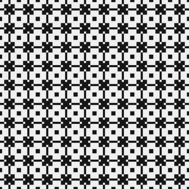 Siyah ve beyaz soyut desen, logo üretken hesaplama, sanat illüstrasyonu 