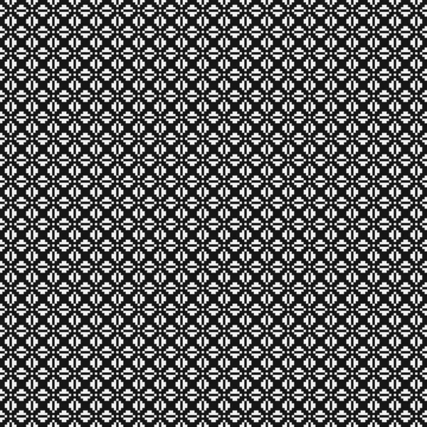 Streszczenie Cross Pattern Dots Generative Computational Art Ilustracja — Wektor stockowy