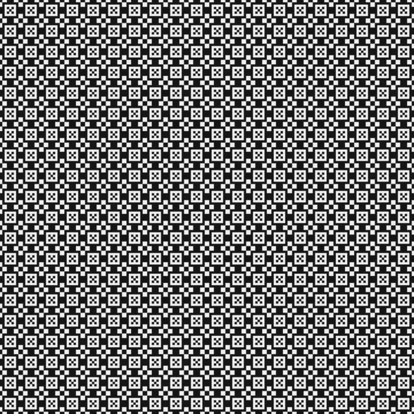 Ilustración Abstracta Del Vector Patrón Ornamental Blanco Negro — Vector de stock