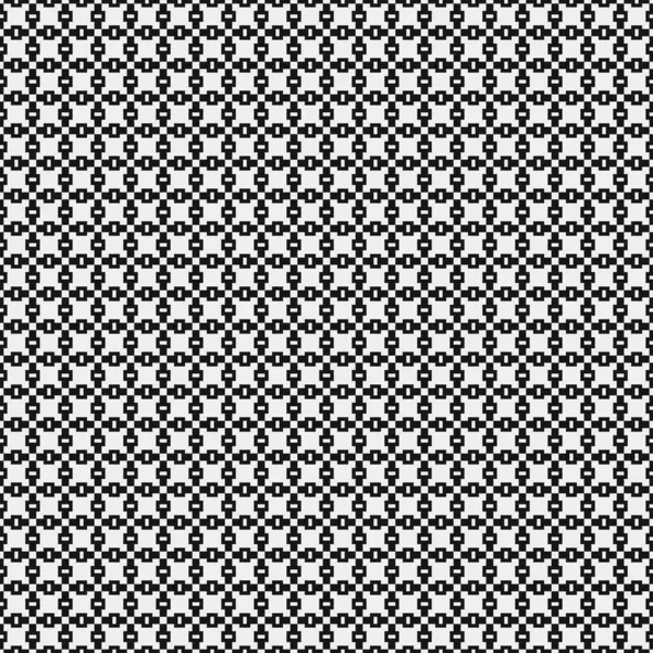 Motif Croix Noir Blanc Pois Illustration Art Génératif — Image vectorielle