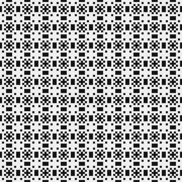 Illustration Vectorielle Abstraite Motif Ornemental Noir Blanc — Image vectorielle