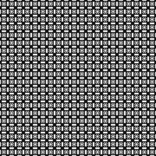 Abstract Black White Ornamental Pattern Vector Illustration — Stock Vector