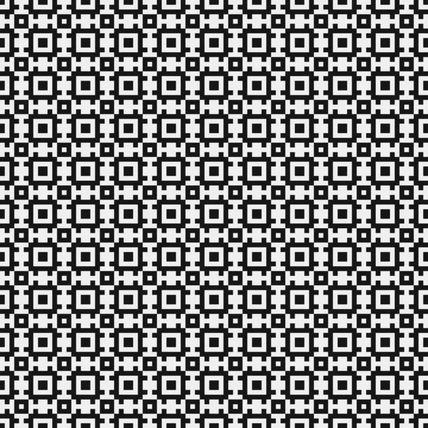 Illustration Vectorielle Abstraite Motif Ornemental Noir Blanc — Image vectorielle