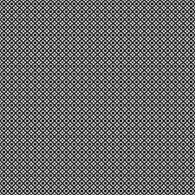 Soyut siyah ve beyaz süs desenli vektör çizimi