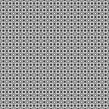 Soyut Çapraz Düzen. Noktalı arka plan. Geometrik Vektör İllüstrasyonu