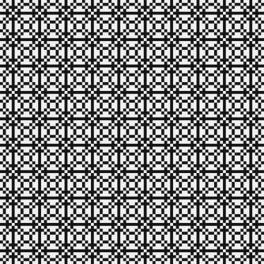 Soyut çapraz desenli logo üretken hesaplama sanatı çizimi 