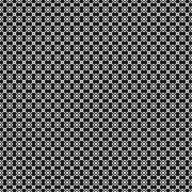 Siyah ve beyaz soyut desen, logo üretken hesaplama, sanat illüstrasyonu 