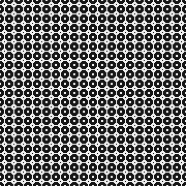 Abstract Black White Ornamental Pattern Vector Illustration — Stock Vector