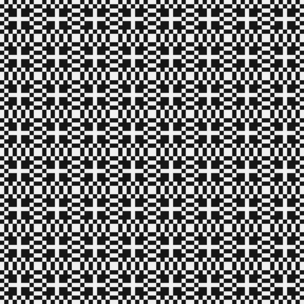 Streszczenie Cross Pattern Dots Generative Computational Art Ilustracja — Wektor stockowy