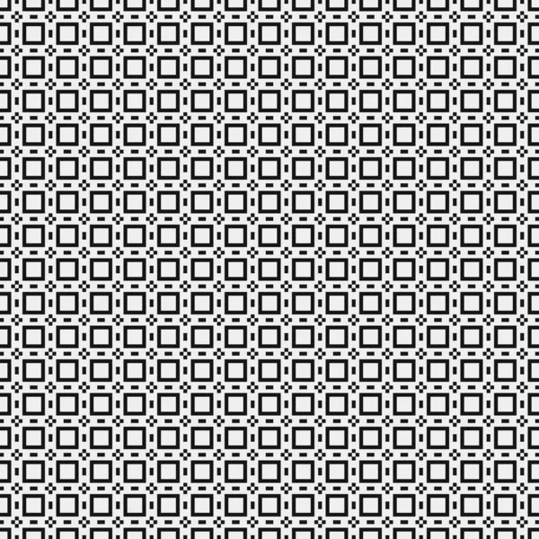 Ilustración Abstracta Del Vector Patrón Ornamental Blanco Negro — Vector de stock