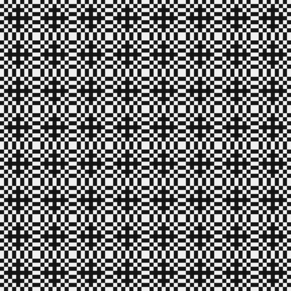 Abstract Cross Pattern Dots Illustration Générative Art Numérique — Image vectorielle