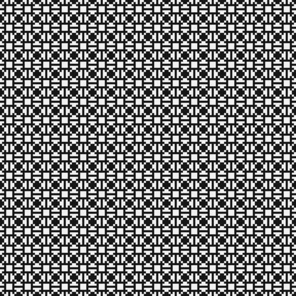 Illustration Vectorielle Abstraite Motif Ornemental Noir Blanc — Image vectorielle