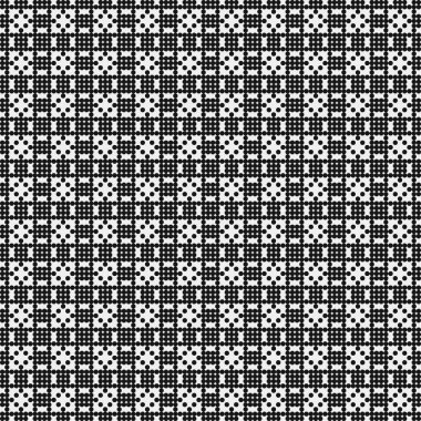 Soyut Geometrik Desen, üretken hesaplama sanatı çizimi